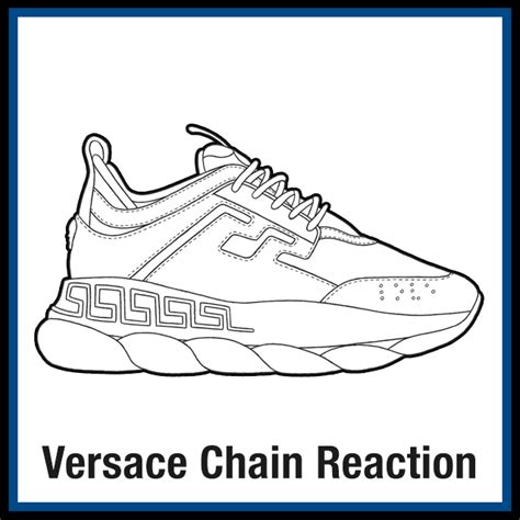 versace shoes coloring pages|360 Sneaker Stencils ideas in 2024 .